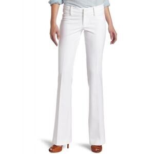 Lilly Pulitzer Resort White Jet Set Bootcut Trousers Size 6 Style 26666